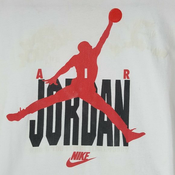 Nike Other - Vtg 90s Nike Hare Air Jordan T-Shirt L Grey Tag